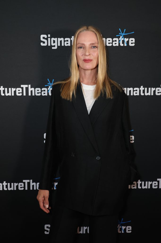 Uma Thurman attends "Eurydice" Opening Night at Signature Theatre on June 02, 2025 in New York City. (Photo by Rob Kim/Getty Images)