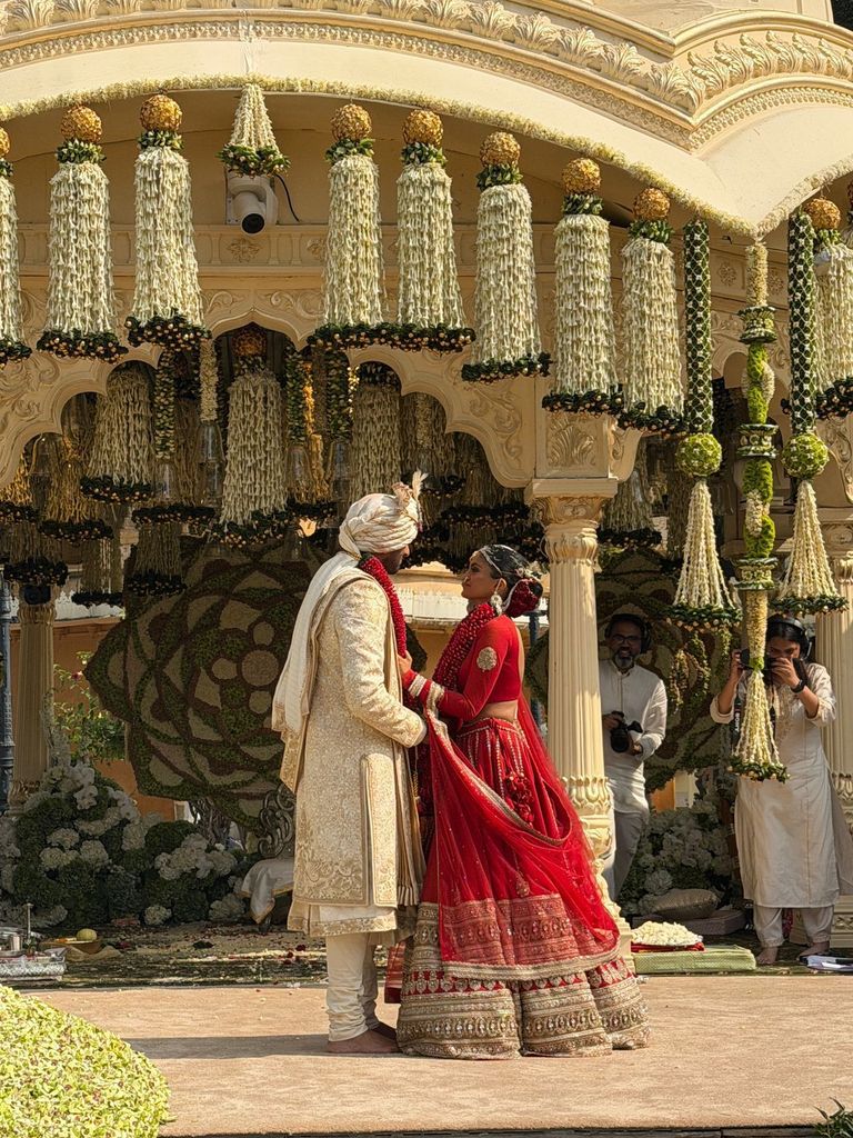 Netra wedding with Vamsi Gadiraju