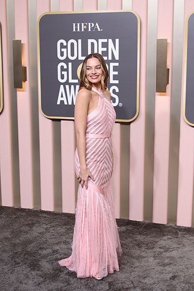 Margot Robbie Wearing Chanel At The Golden Globes