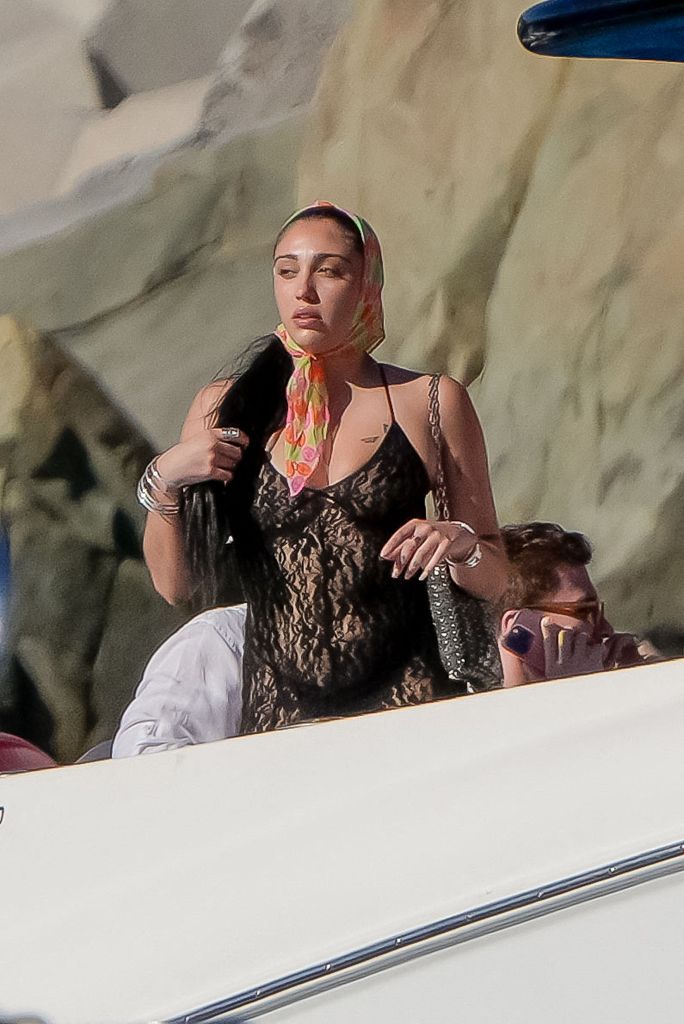 Madonna, daughter Lourdes Leon and son Rocco celebrate New Year's Eve with a family lunch in St Bart's