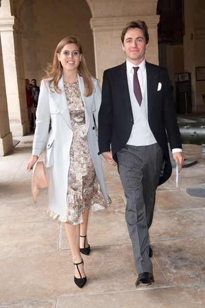 Princess Beatrice of York and her fiance Edoardo Mapelli Mozzi  