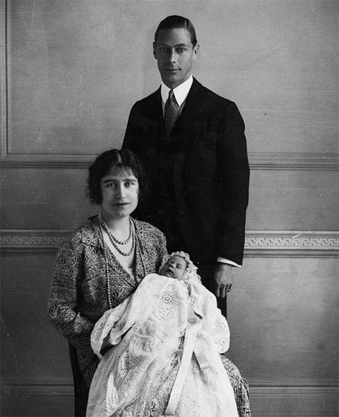 the queen as a baby