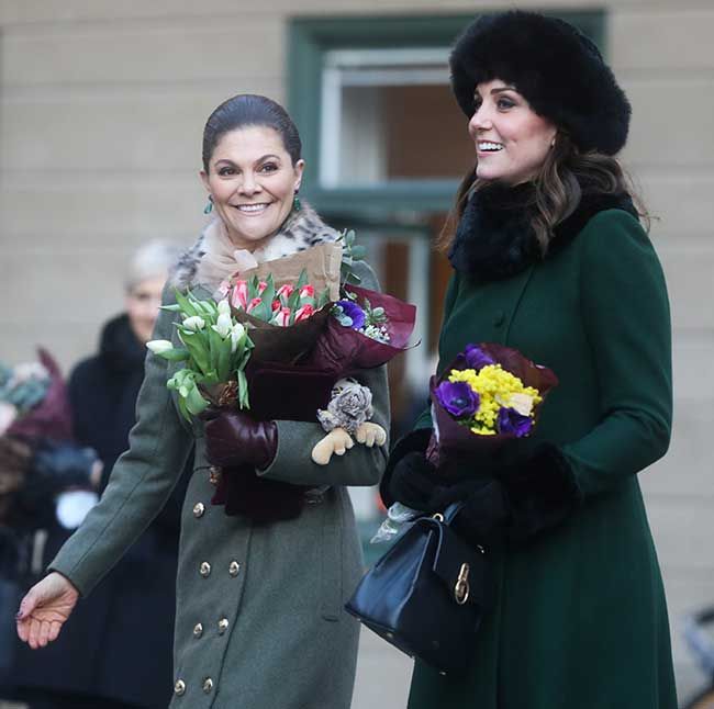 Crown Princess Victoria and Duchess of Cambridge, 2018