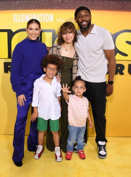 Stephen tWitch Boss and Allison Holker with their three kids