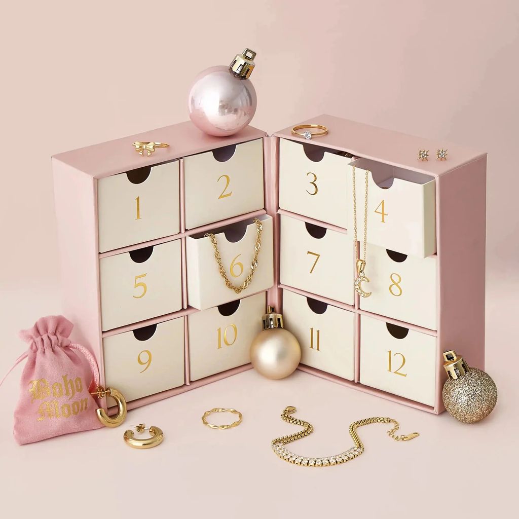 Jewellery advent calendar