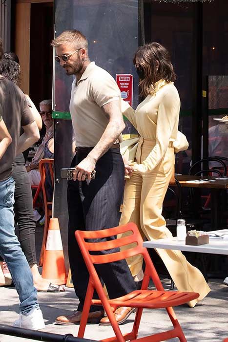 Victoria And David Beckham Wear Jeans In NYC: Photos