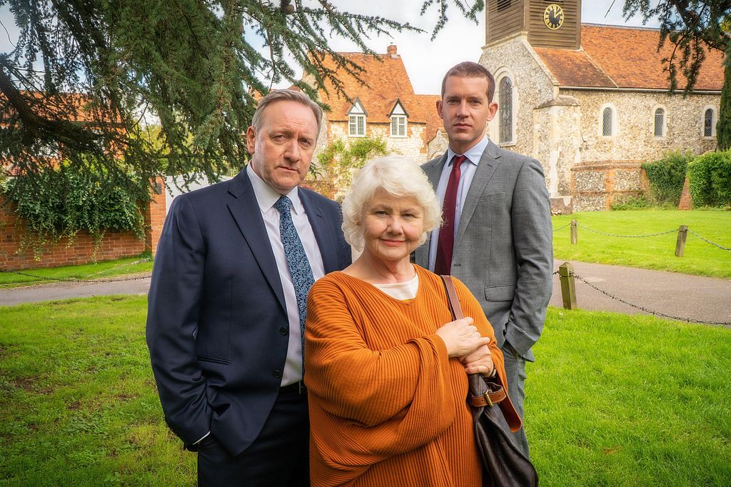 DCI John Barnaby, DS Jamie Winter and Fleur Perkins in Midsomer Murders