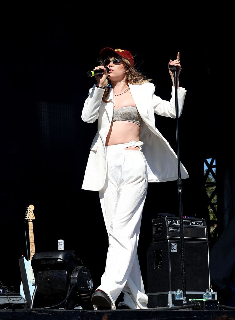 Suki Waterhouse performs in concert during the 2023 Austin City Limits Music Festival 