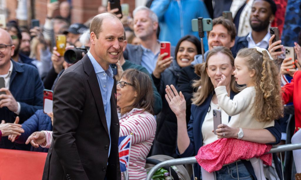 The couple were in good spirits as they returned to royal duty