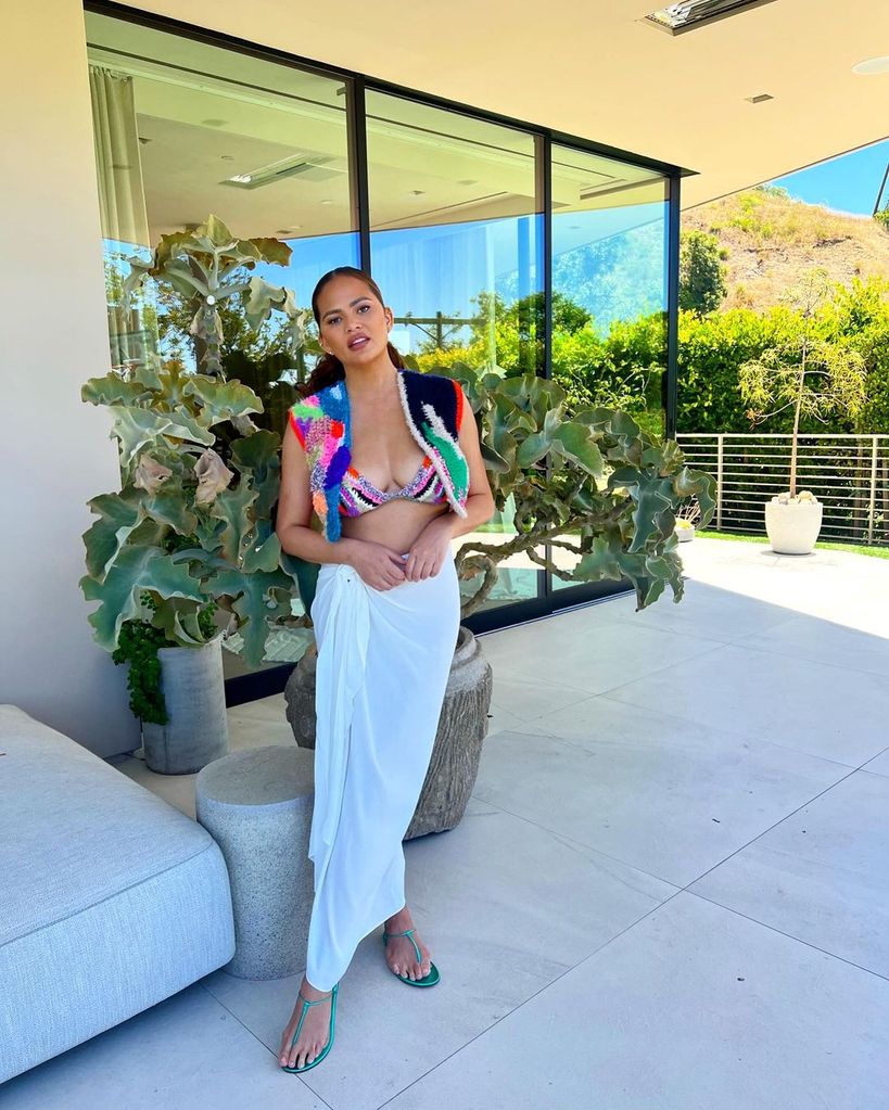 At home with Chrissy Teigen