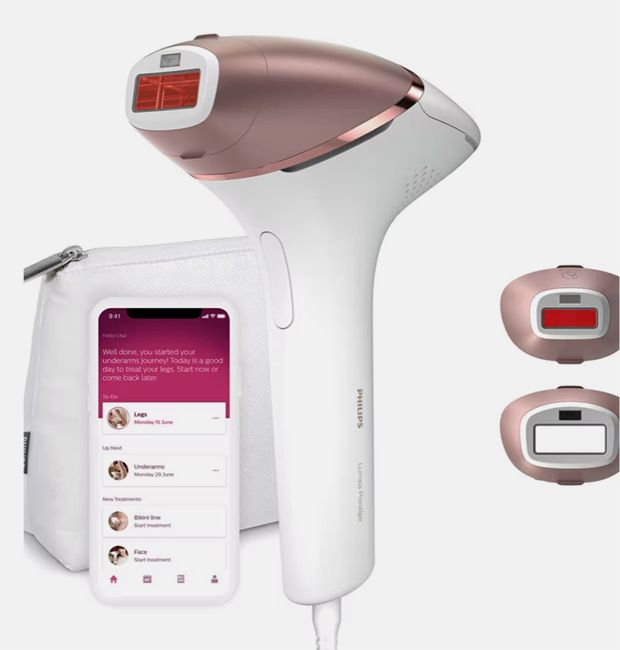 phillips lumea hair removal device 