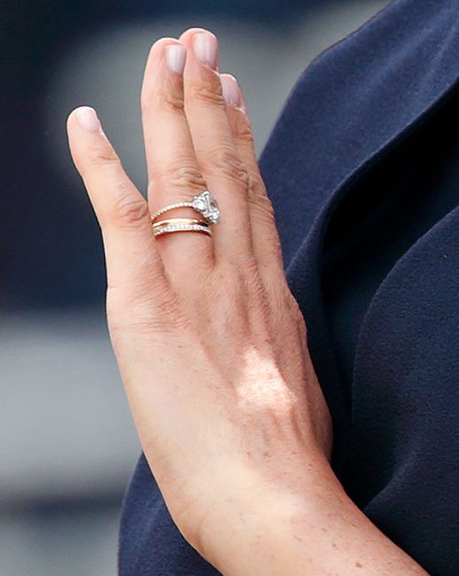 meghan markle engagement ring after