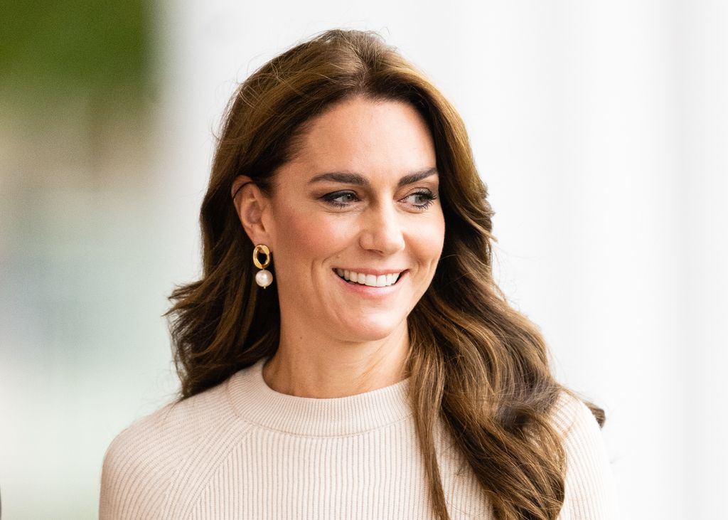 Kate Middleton visits Nottingham Trent University on October 11, 2023 in Nottingham, England. The Prince and Princess of Wales are carrying out engagements across the UK to mark World Mental Health Day and to highlight the importance of mental wellbeing, particularly in young people. 