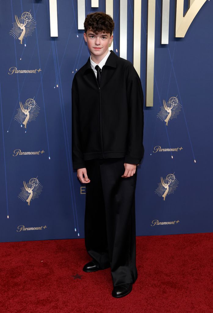 Owen Cooper at the 2025 Emmy Awards