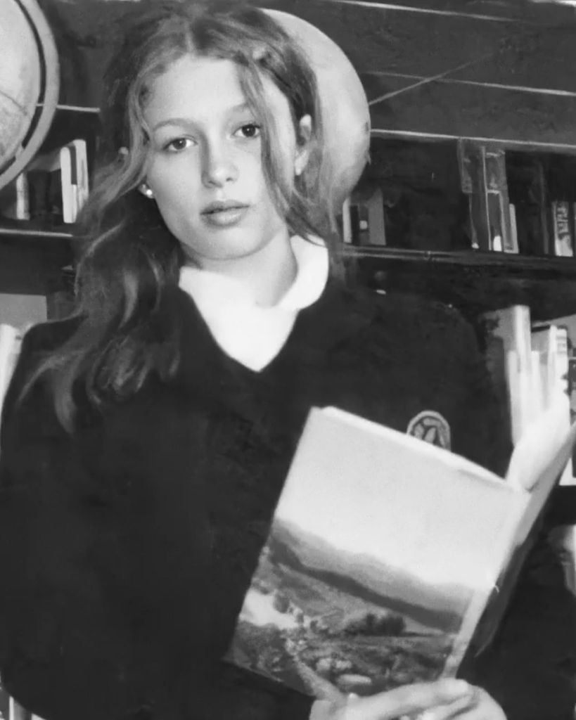 Paris Hilton posted throwback photos from her school days
