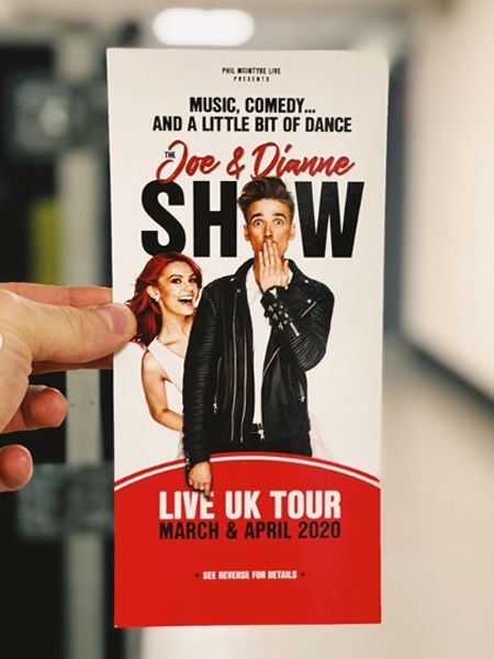 dianne buswell and joe sugg flyers
