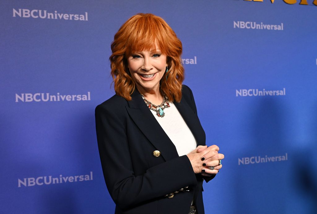 Reba McEntire at the NBCUniversal portion of the 2024 TCA Summer Press Tour