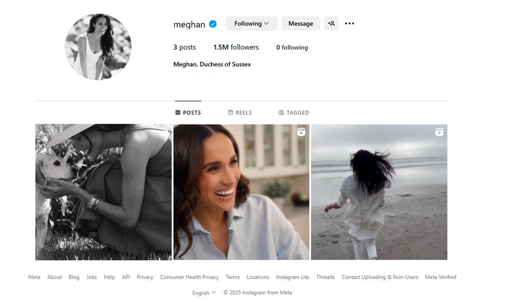 Meghan Markle makes royal title mistake on new social media account