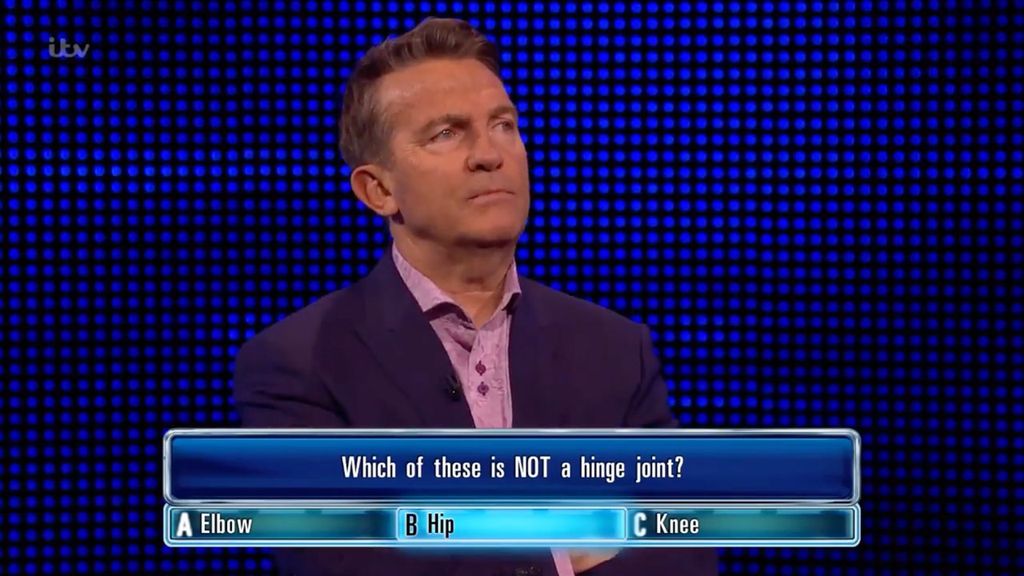 Bradley Walsh was a bit surprised by Paul's answer