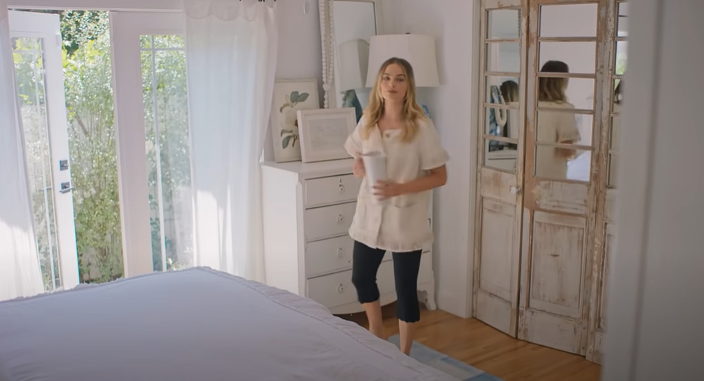 Margot Robbie shows inside of one of her properties