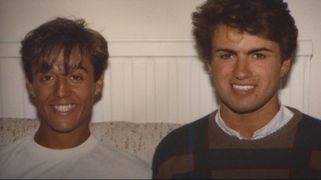 Wham! Andrew Ridgeley and George in the 1980s