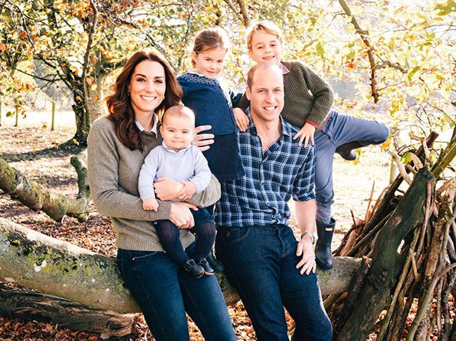 william kate christmas picture