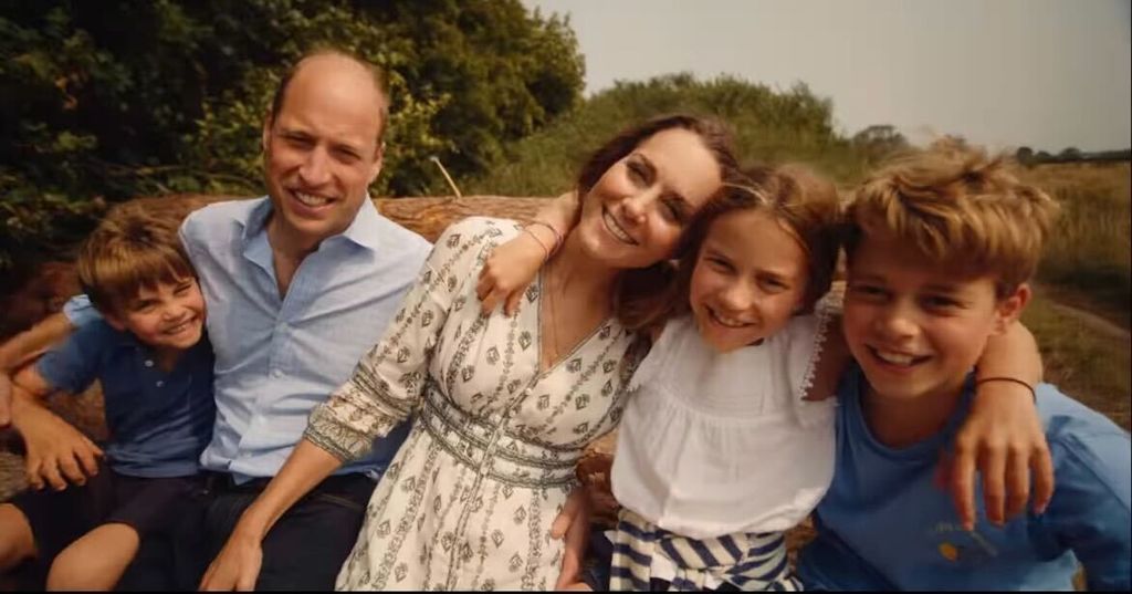 On X, the couple's cover photo is a gorgouse image of William and Kate with their three children