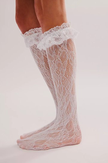 Embrace Lace Tall Socks