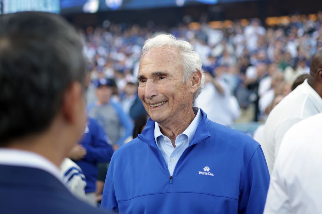 Sandy Koufax at game three of the 2025 World Series