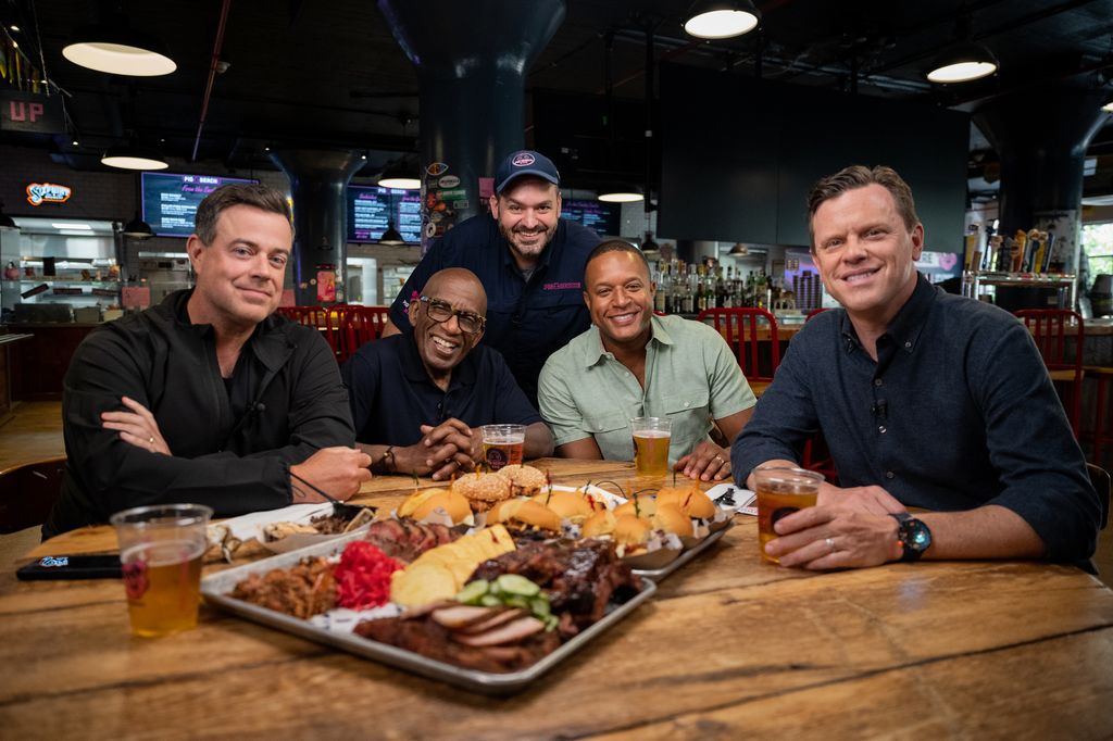 TODAY -- Pictured: Matt Abdoo, Carson Daly, Al Roker, Craig Melvin and Willie Geist on Friday, June 16, 2023