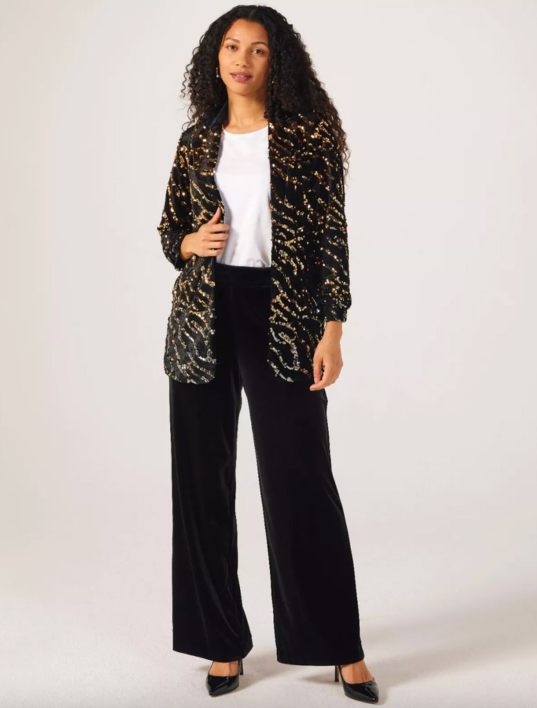 Sequin blazer