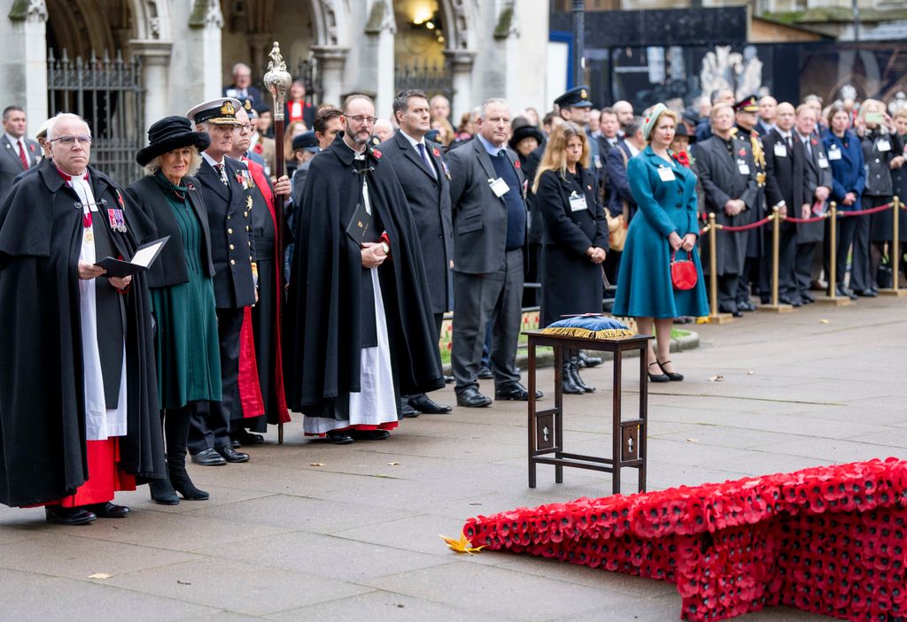 Queen Camilla at Field of Remembrance