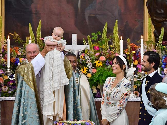 swedish royal christening