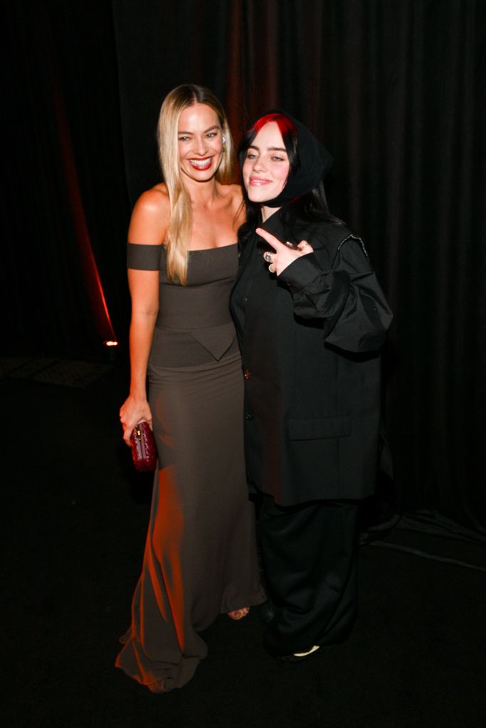 Margot Robbie and Billie Eilish at the Variety Power of Womenevent