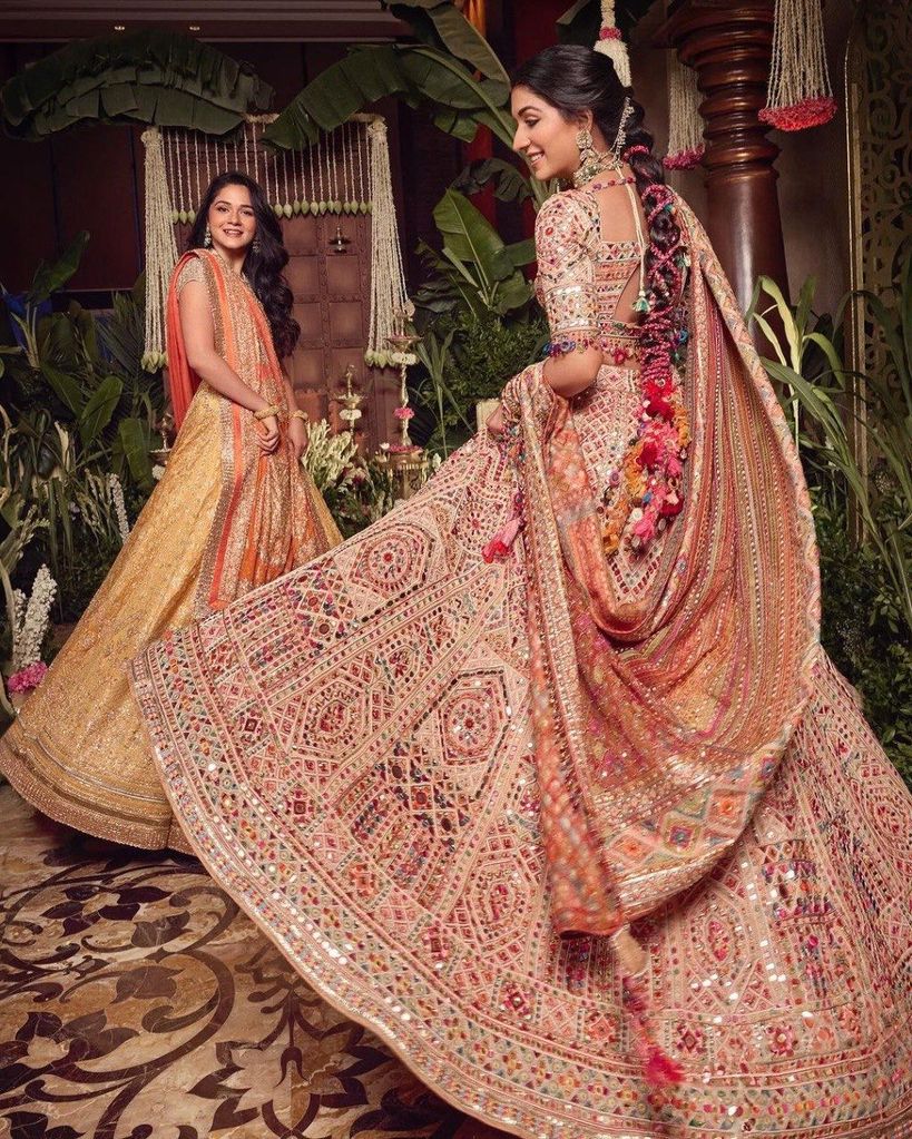 Ambani daughter wedding lehenga best sale