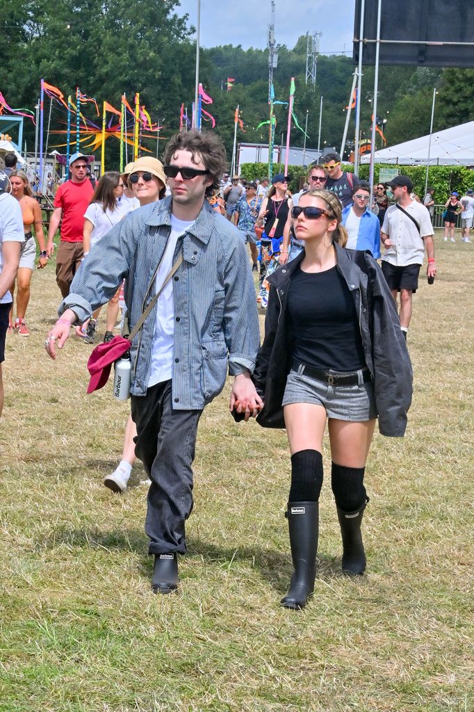 Lennon Gallagher and Isobel Richmond 