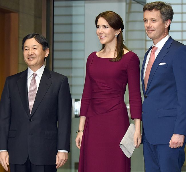 Princess Mary and Prince Frederik meet with Japanese royals during ...