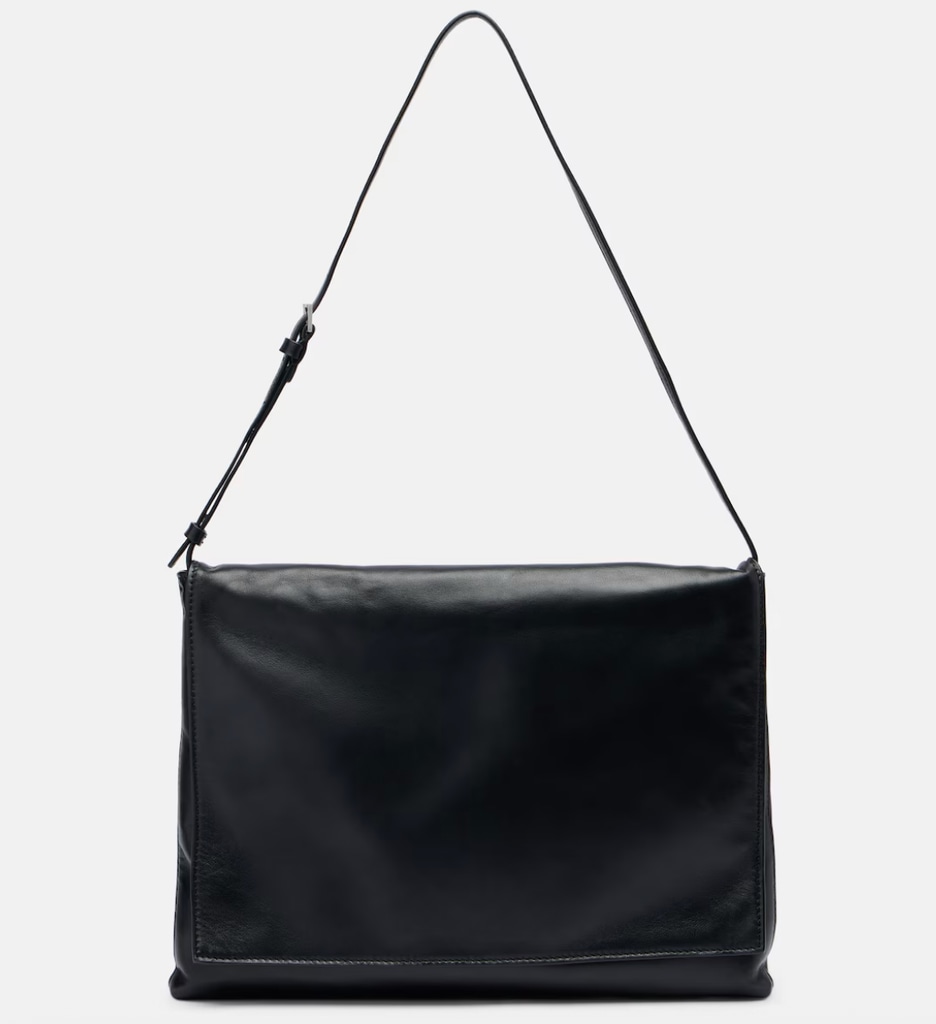 The Row messenger bag