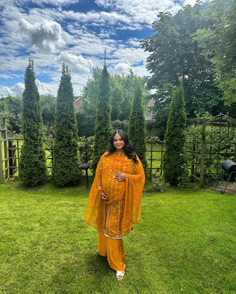 Afshan is expecting baby number two