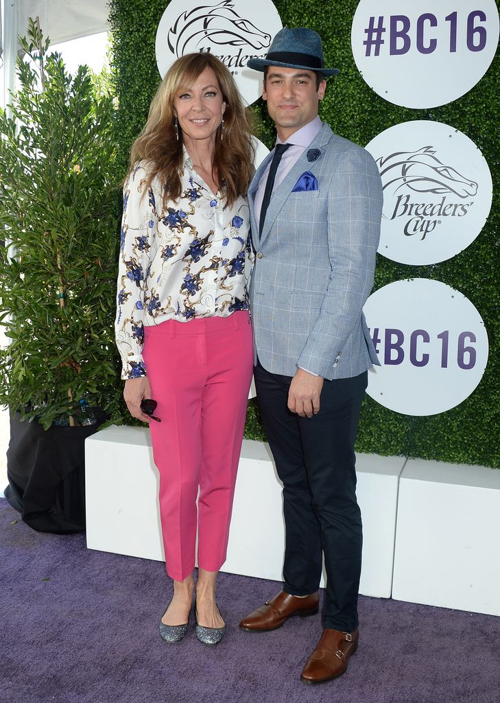 Allison Janney and former boyfriend Philip Joncas
Breeders' Cup World Championships, Santa Anita Park, Los Angeles, USA - 05 Nov 2016
