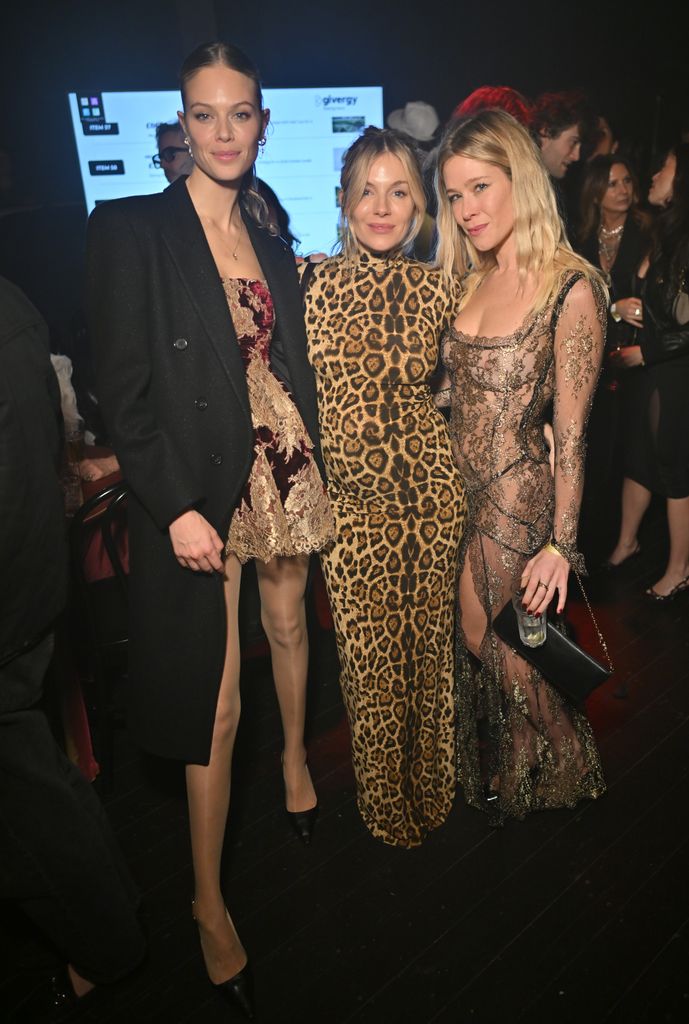 The British actress stepped out alongside Jessica Clarke and Jazzy de Lisser