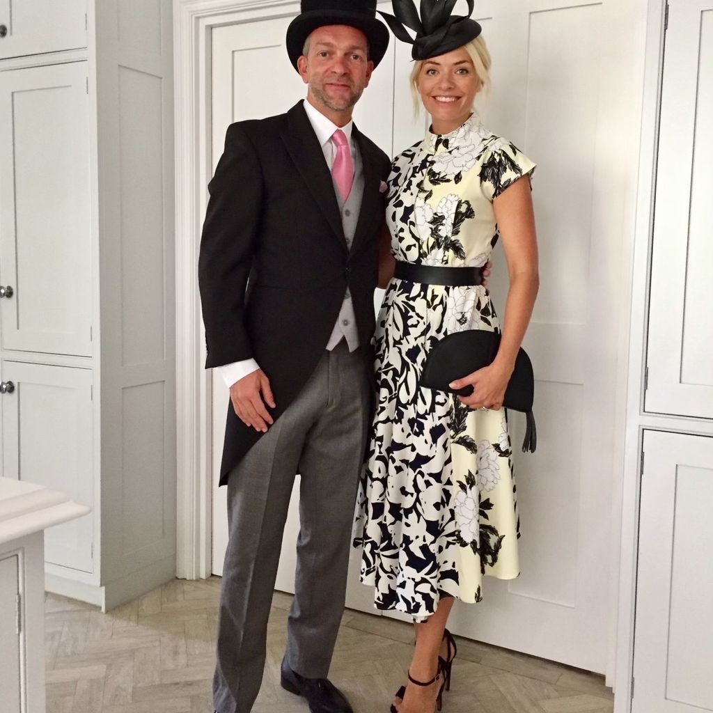 Holly Willoughby and husband Dan dressed up for Royal Ascot in 2017