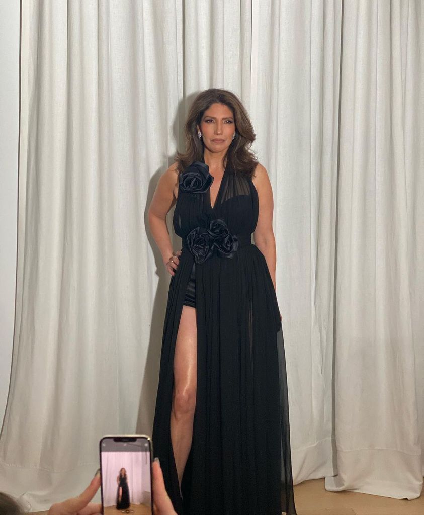 Jennifer Lopez's lookalike sister Lynda wowed in a thigh-split dress at the Met Gala AfterParty
