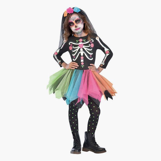 candy skull costume