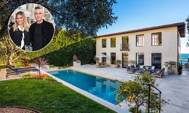 robbie williams holiday home