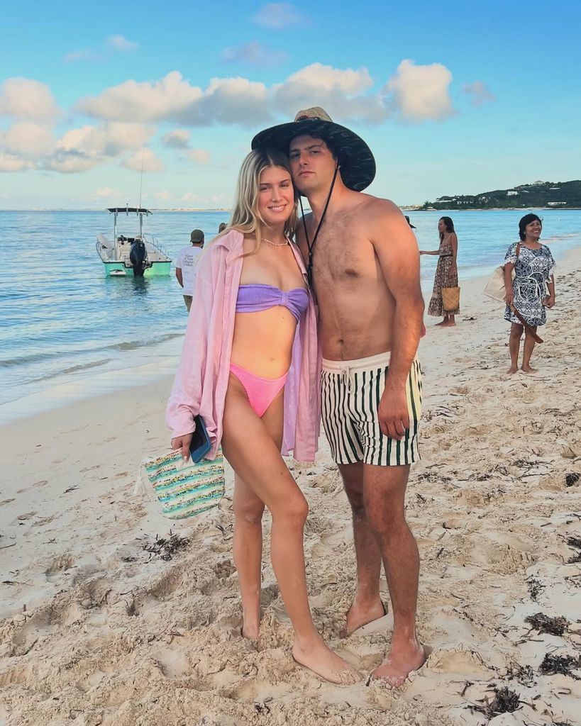 Genie Bouchard and her ex-boyfriend, Jack Brinkley-Cook