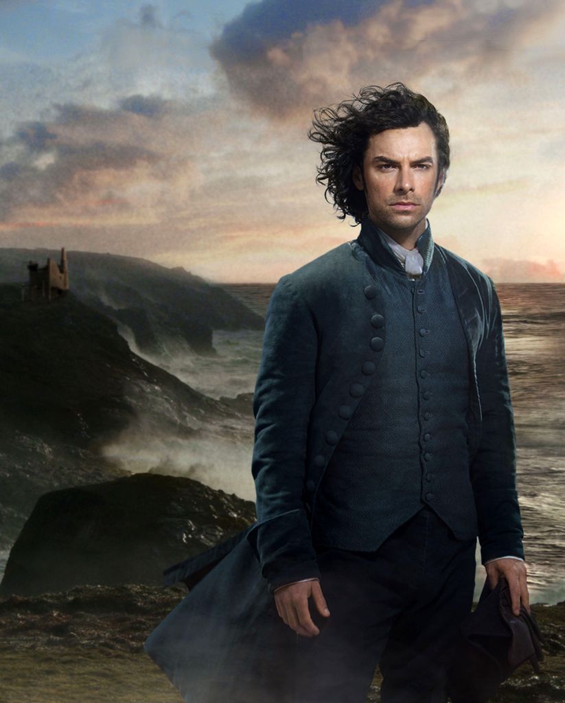 P4J7PB Original Film Title: POLDARK.  English Title: POLDARK.  Film Director: EDWARD BAZALGETTE.  Year: 2015.  Stars: AIDAN TURNER. Credit: BBC / Album