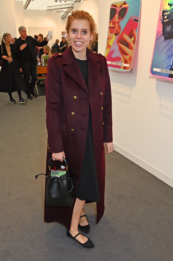 Princesa Beatrice na Frieze Art Fair