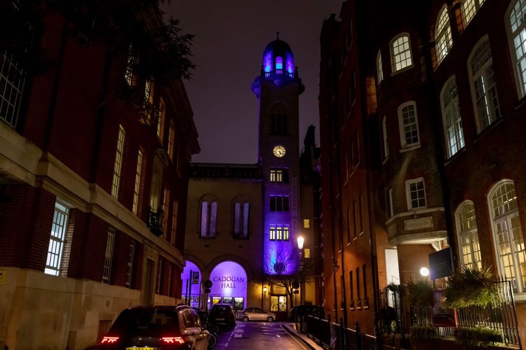 The beautiful Cadogan Hall in Chelsea