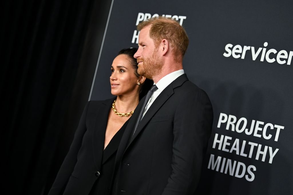 Meghan Markle and Prince Harry at Project Healthy Minds' World Mental Health Day Festival
